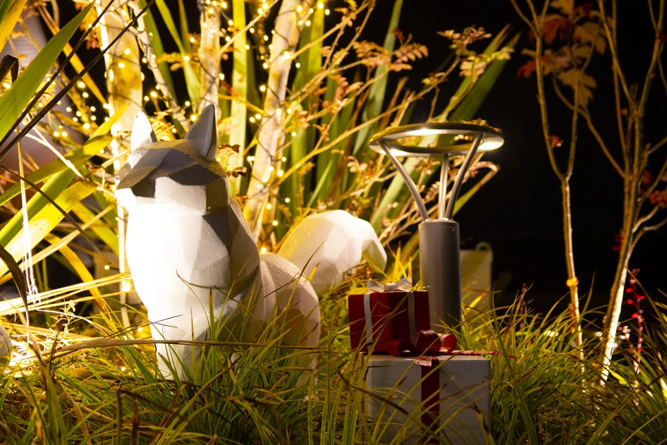 クリスマスのオブジェです。